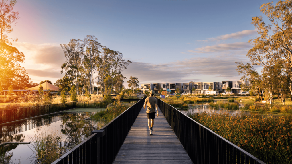 Fairwater Community Walkway central park